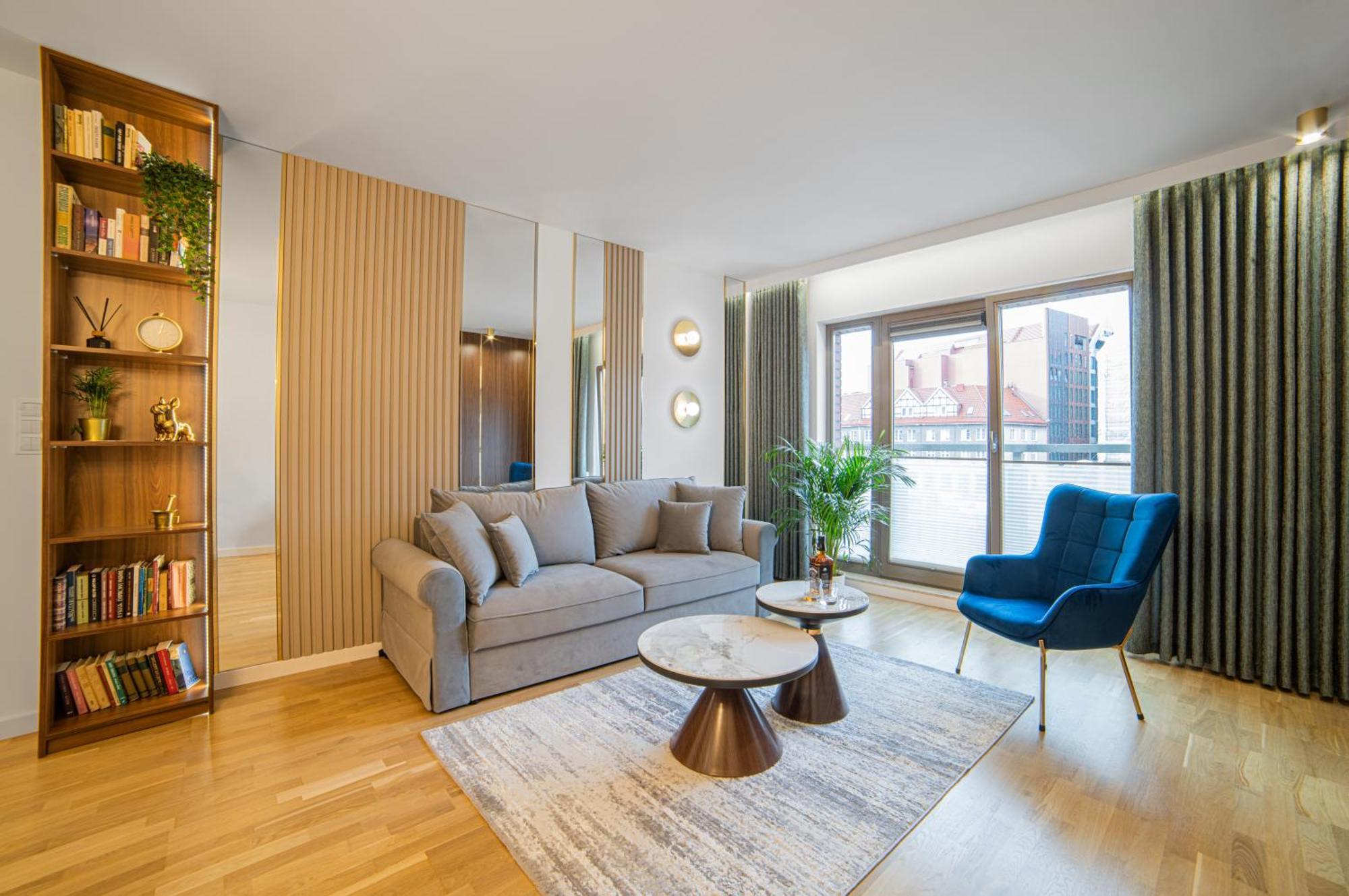 Ferienwohnung Apartament Amber Centrum z basenem Danzig Exterior foto